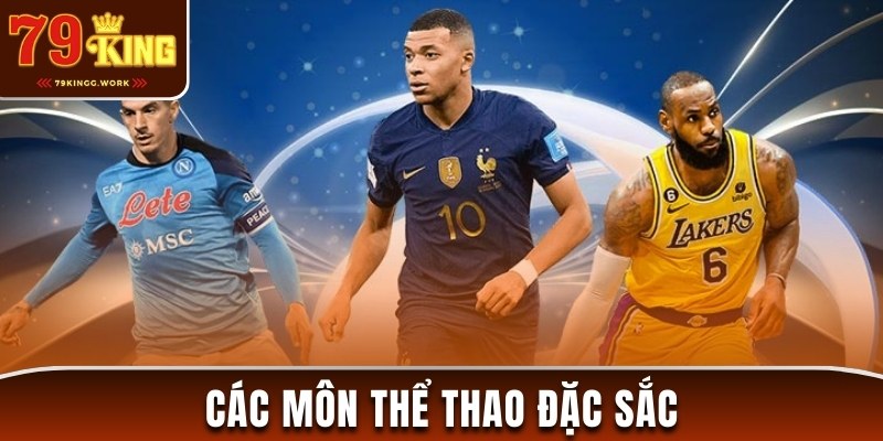 Điểm danh các bộ môn đặc sắc có tại sảnh thể thao 79King