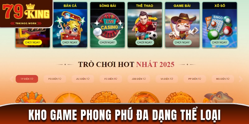 3 ưu điểm nổi bật tạo sức hút bùng nổ cho trang cược 79king7