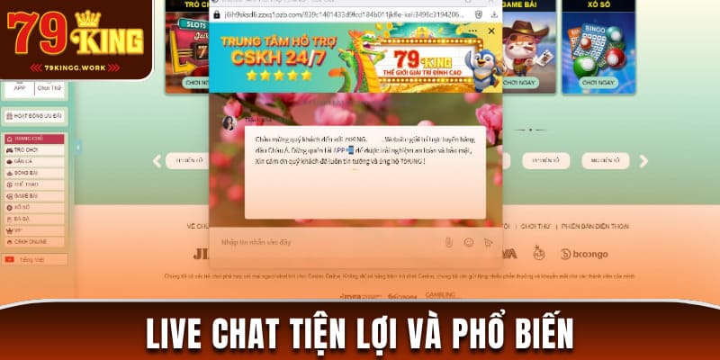 Tổng hợp các hình thức liên hệ 79king phổ biến hiện nay