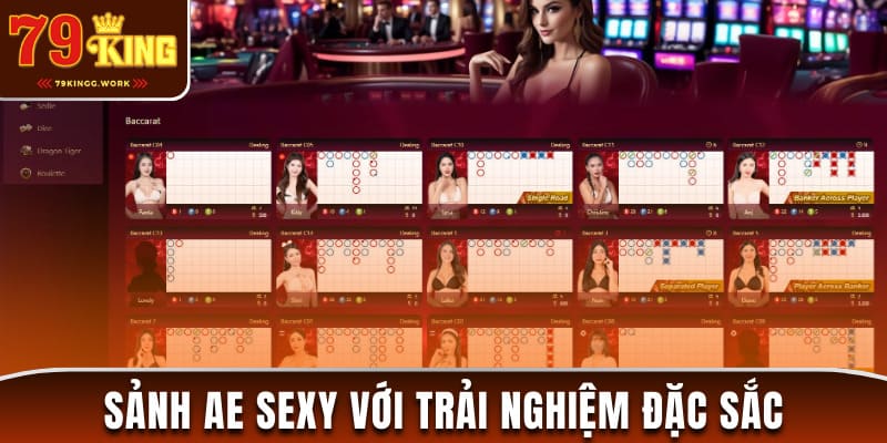 Các sảnh chơi casino 79King hot nhất hiện nay