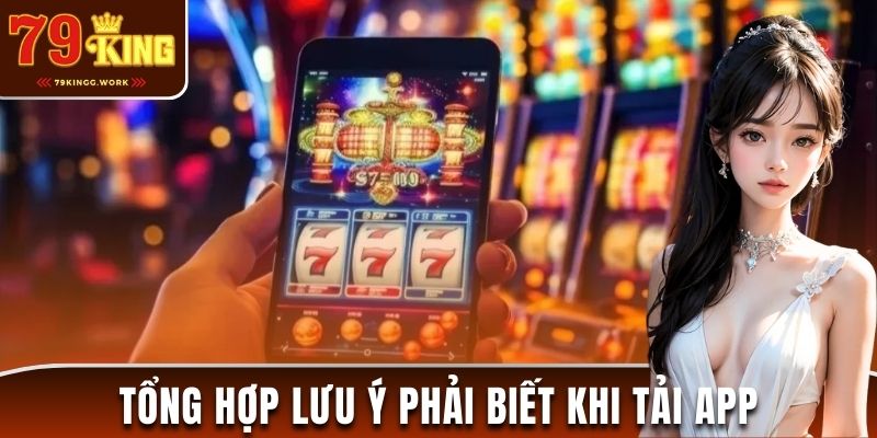 Tổng hợp lưu ý bạn nhất định phải biết khi tải app 79king mobi